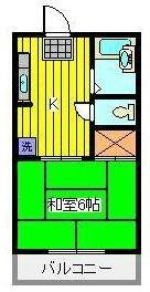 シャルムⅡの間取り