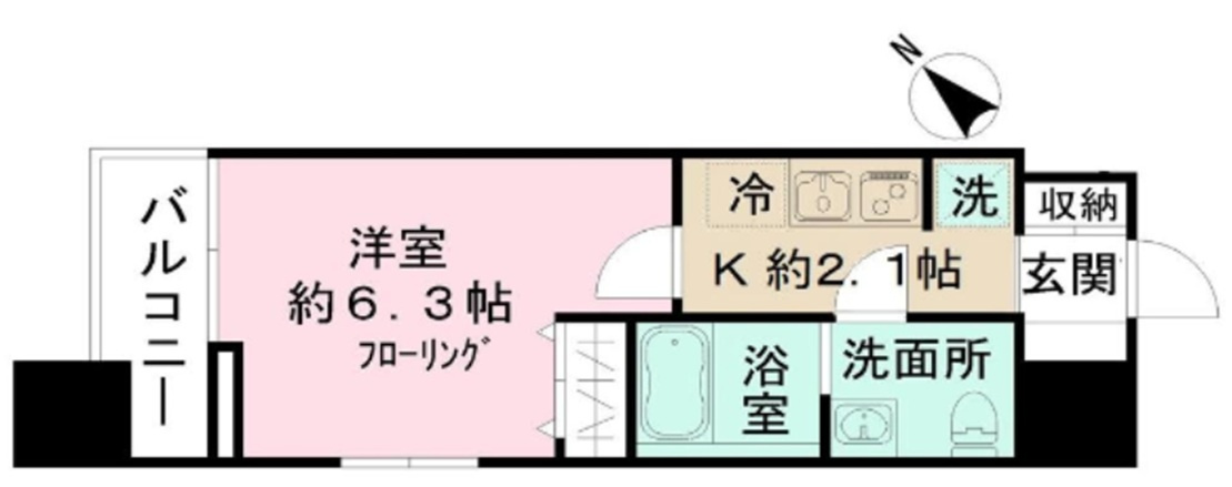 N-stage　西所沢駅前の間取り