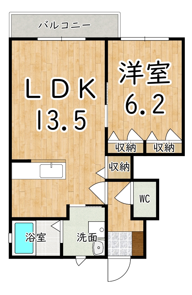 アンジェロの間取り