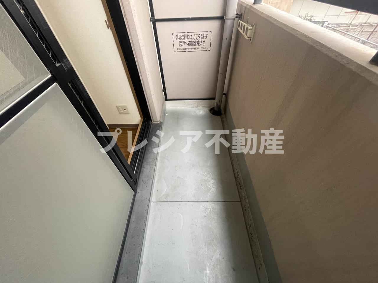 CIEL DU甲子園口のバルコニー