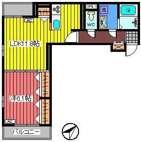 チューリップ ツリーの間取り|※間取り反転タイプ