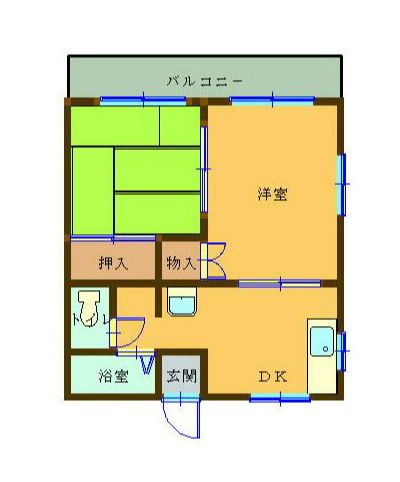 ハイム鳳の間取り