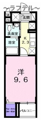 フレイム　タウアの間取り