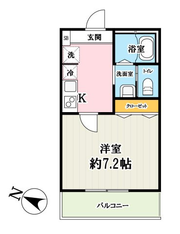 キャメル所沢航空公園の間取り