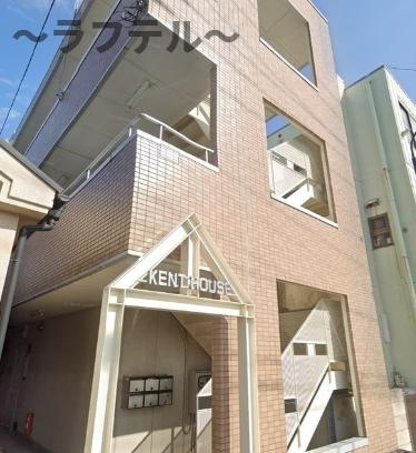 狭山市大字東三ツ木のアパートの外観