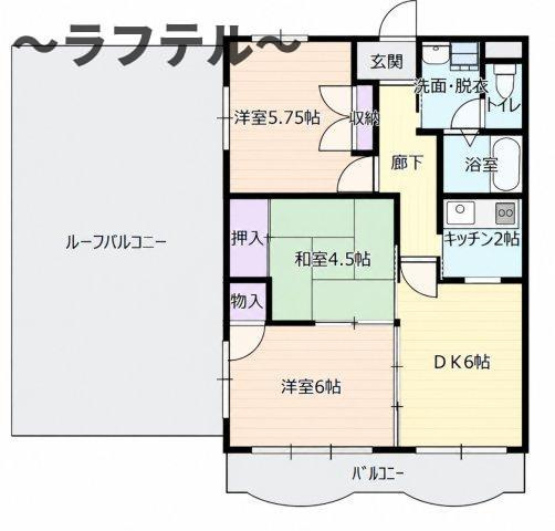 メイプルハイツの間取り