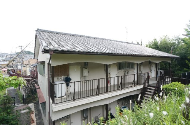 あやめ池パンションの外観