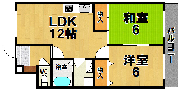 リバティーベルの間取り