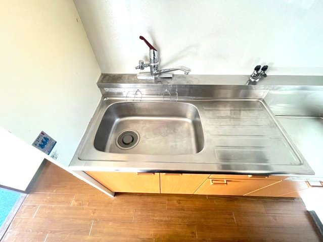 ライオンズマンション神戸元町のキッチン|キッチンシンク部分です