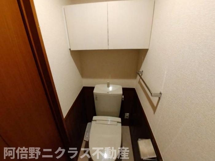 サンハイツ喜連　B棟のトイレ