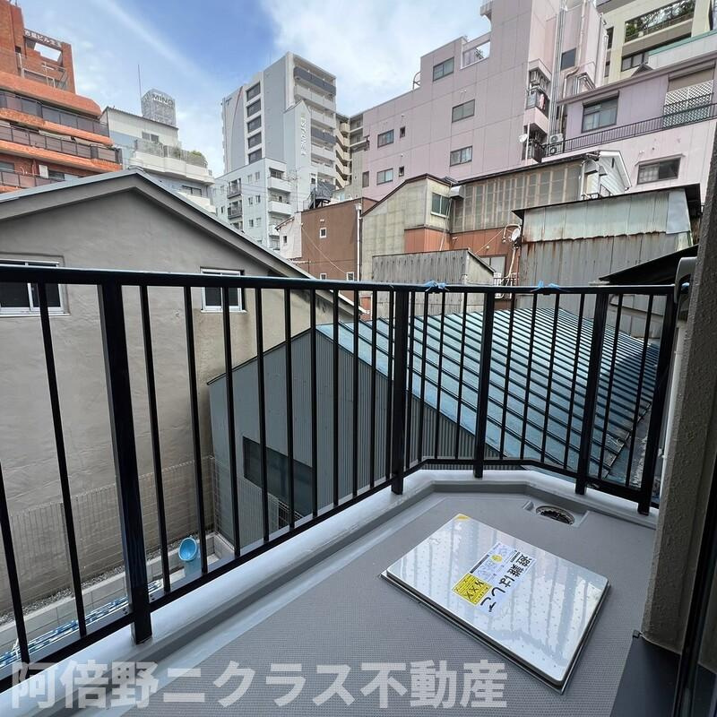 La CASA 上汐のバルコニー