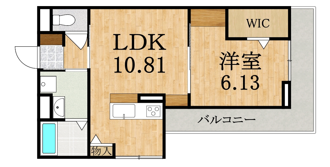 Casa Liberty Balance Thirdの間取り