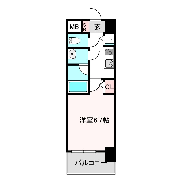 サンセリテ至誠会松崎町の間取り
