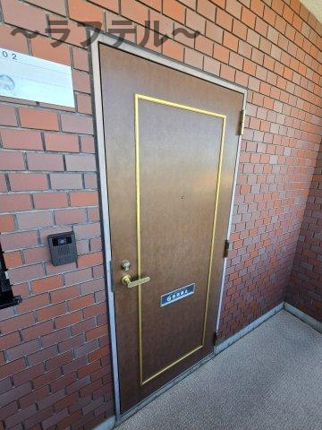 狭山市大字水野の賃貸マンションの玄関