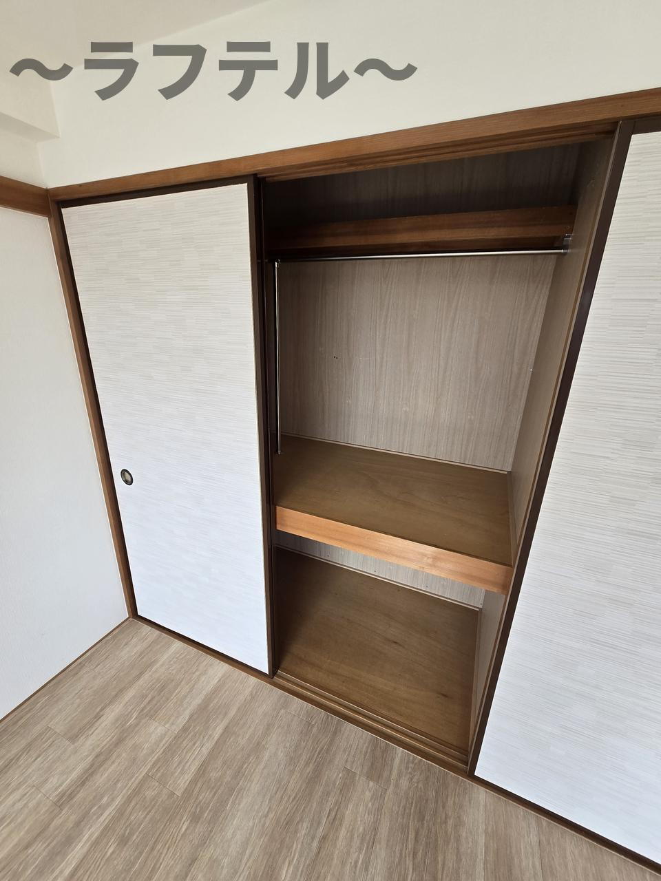 狭山市大字水野の賃貸マンションの収納