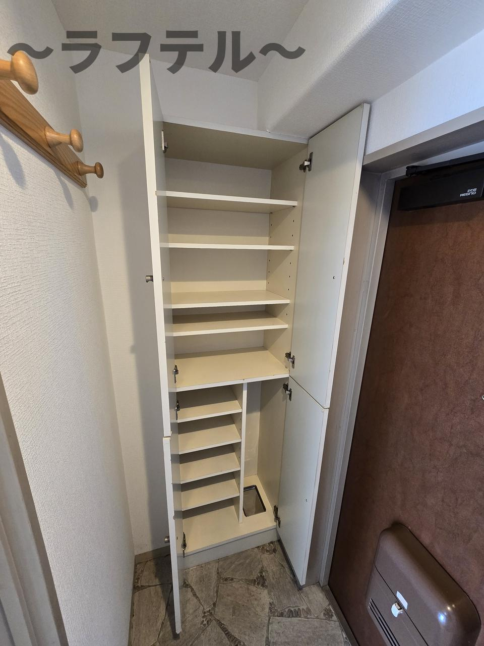 狭山市大字水野の賃貸マンションの収納