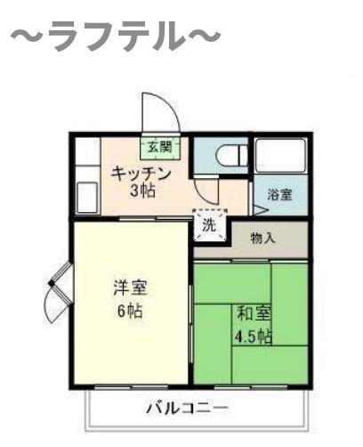 パルコーポ梓の間取り