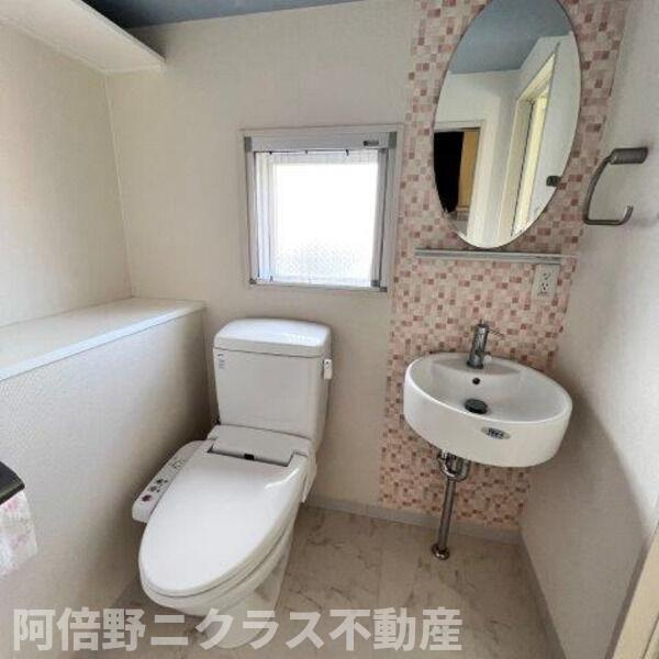 クレイドル西田辺のトイレ