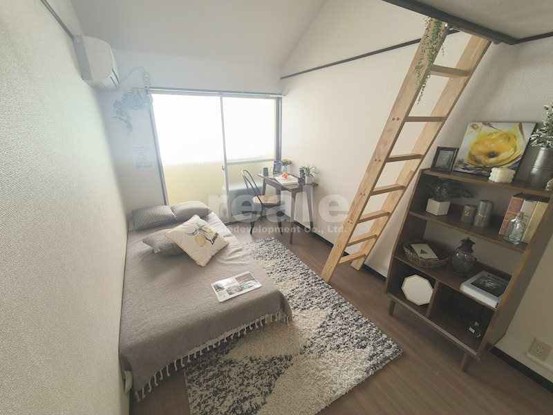 練馬区関町東１丁目のアパートの居間・リビング