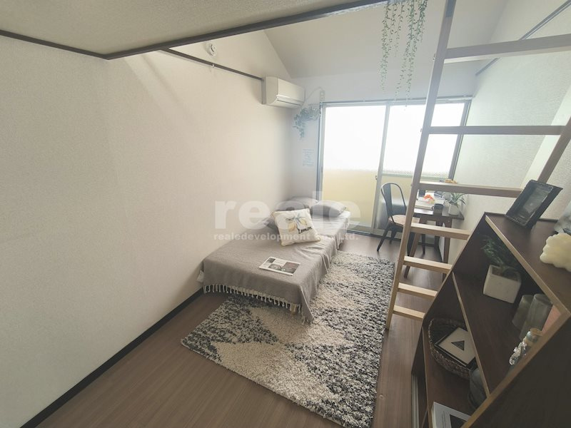 練馬区関町東１丁目のアパートの寝室