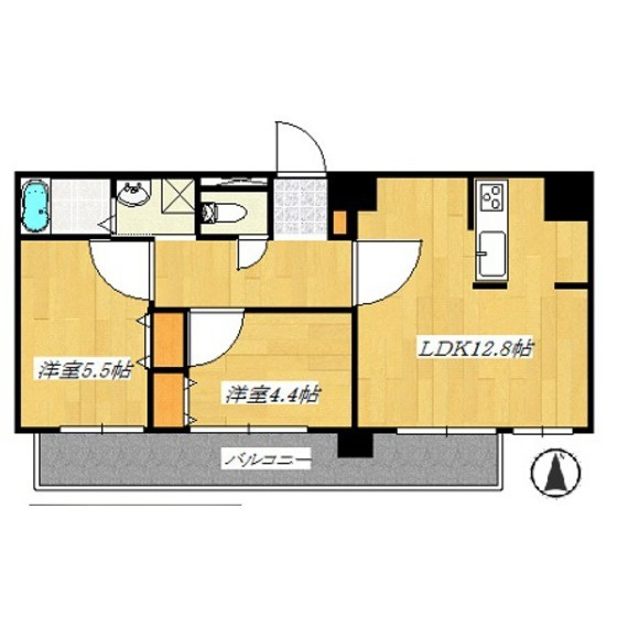 広友川口マンションの間取り