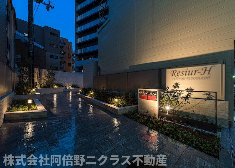 LUMINOUS天王寺舟橋のエントランス