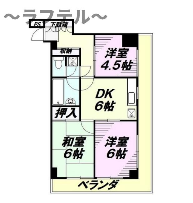 ヒルサイドテラスの間取り