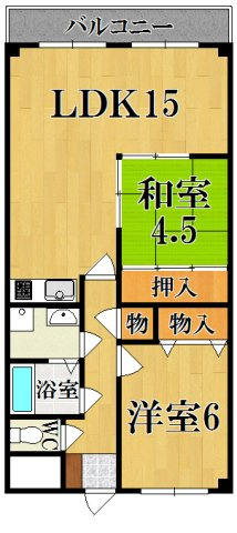 ヴェルドミールの間取り