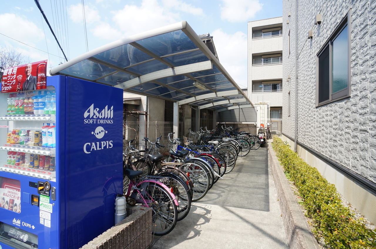 上東マンションの駐車場