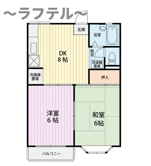 カーサ南風の間取り