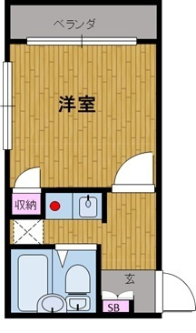 クレア川口の間取り