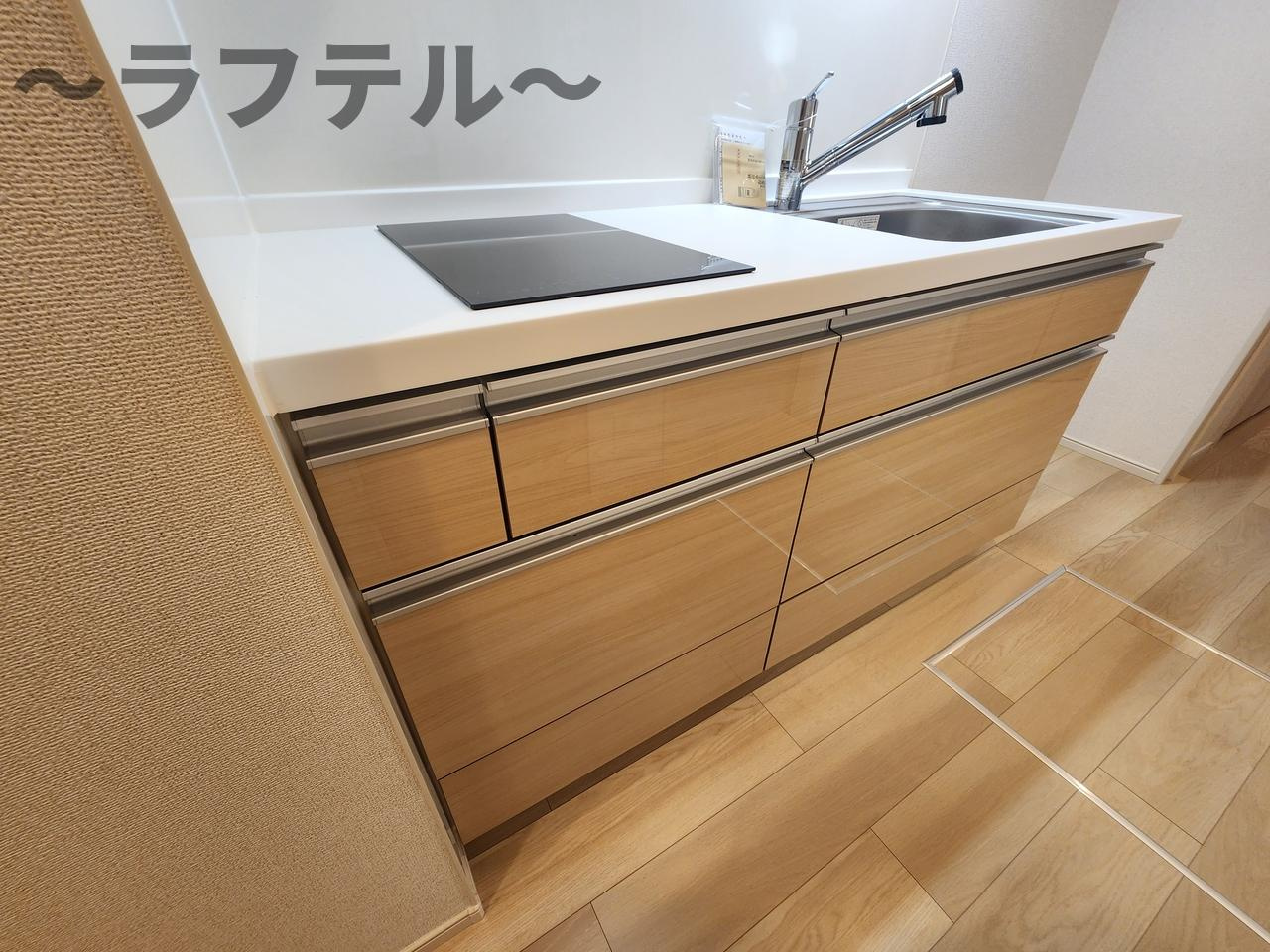 オークランドコーポのキッチン
