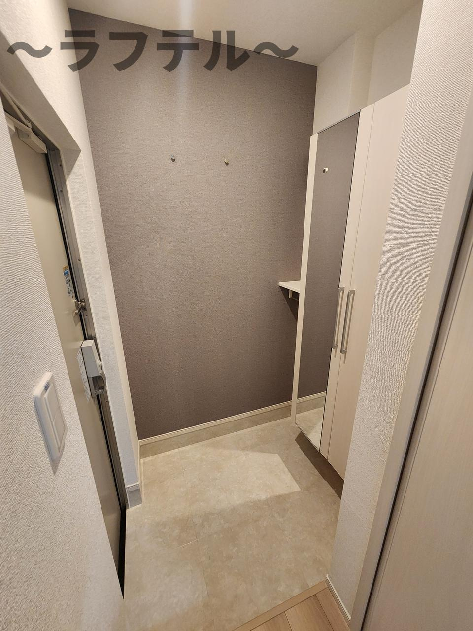 オークランドコーポの玄関