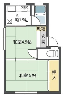 グリーンハイツの間取り