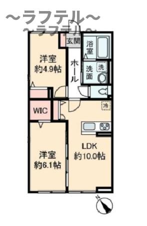 ハイムメゾン新狭山Bの間取り
