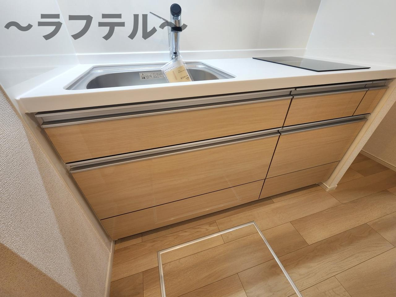 オークランドコーポのキッチン
