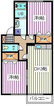 セジュール21の間取り