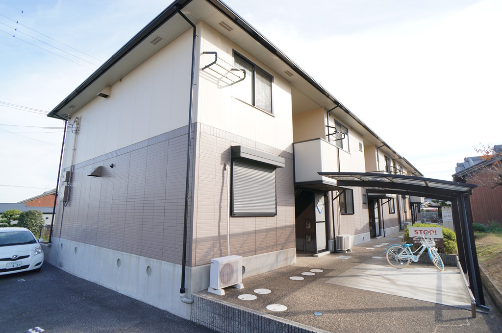 アルカディア　Ａ棟の外観