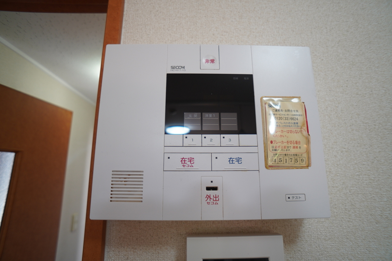 レオパレスカーサのセキュリティ