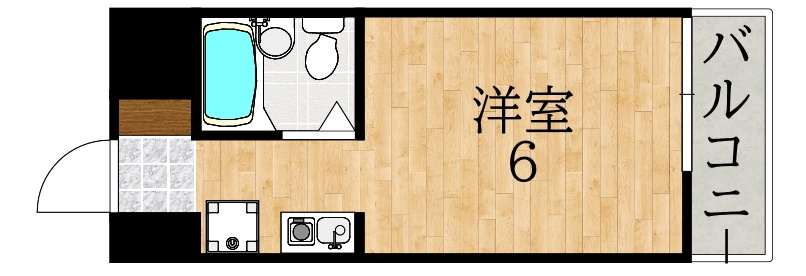 福島ビルの間取り
