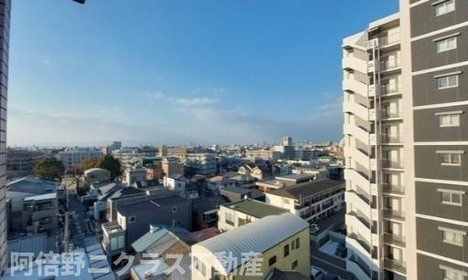 メロディハイム東帝塚山の展望