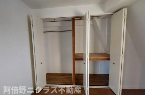 メロディハイム東帝塚山の収納