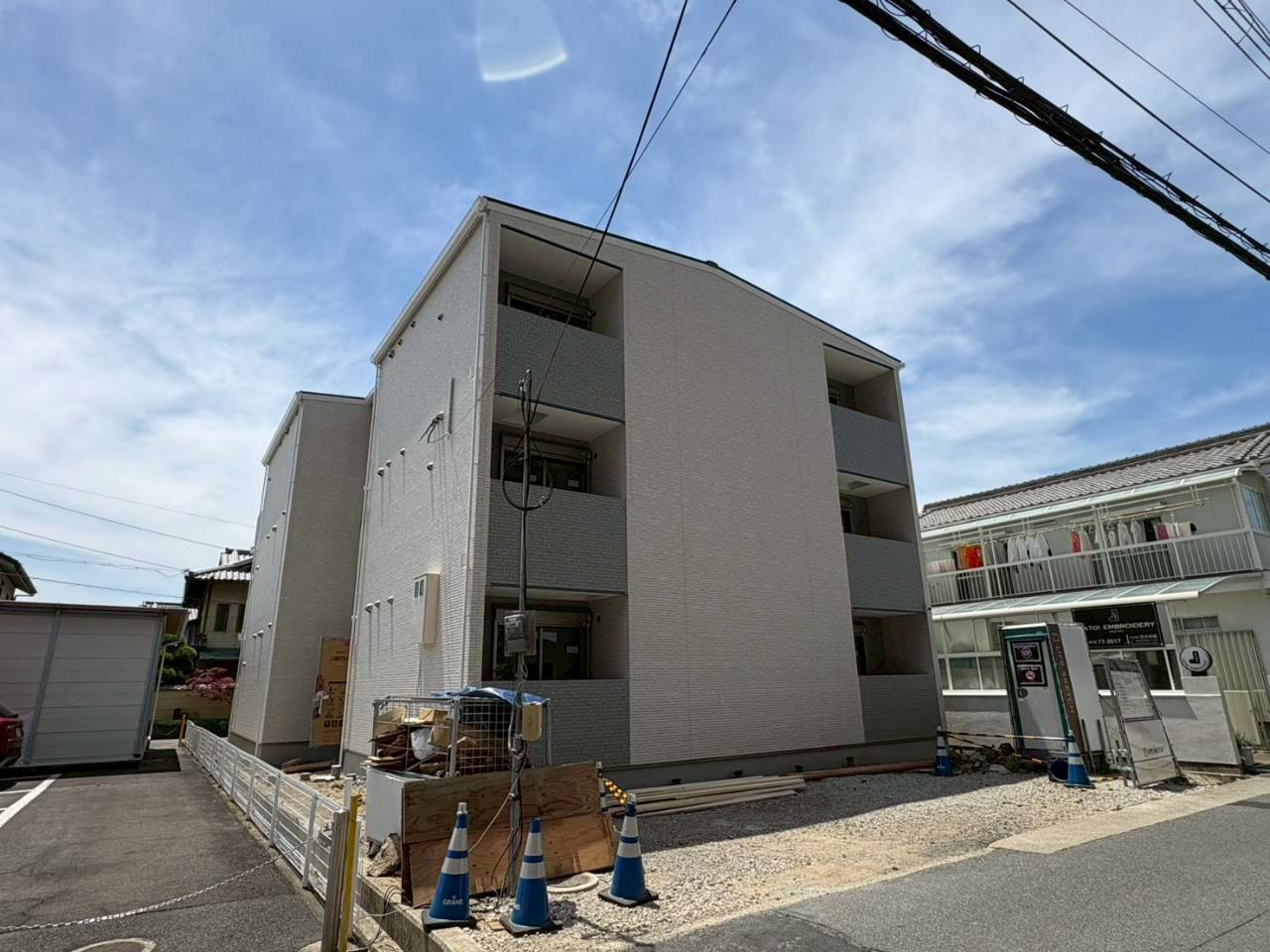 クレアール五位堂の駐車場