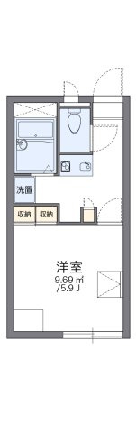 レオパレスＦｕｒｕｙａの間取り