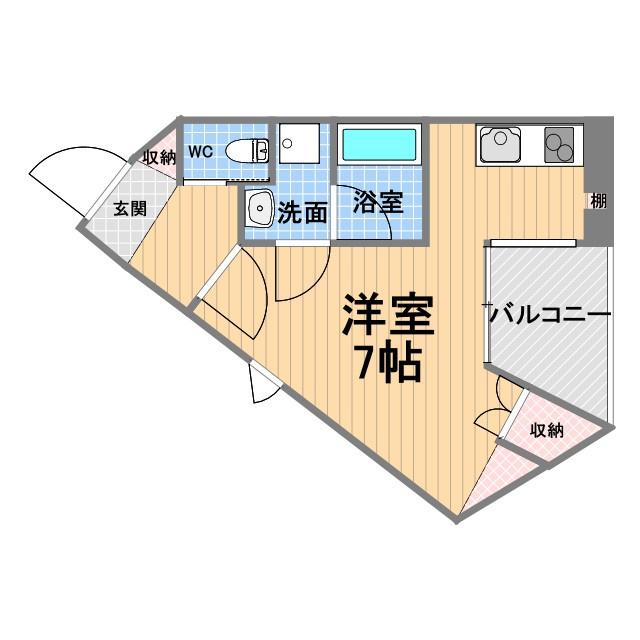 ソリューション甲子園の間取り