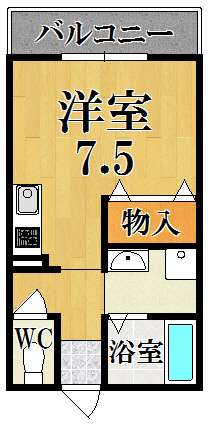 エストクールの間取り