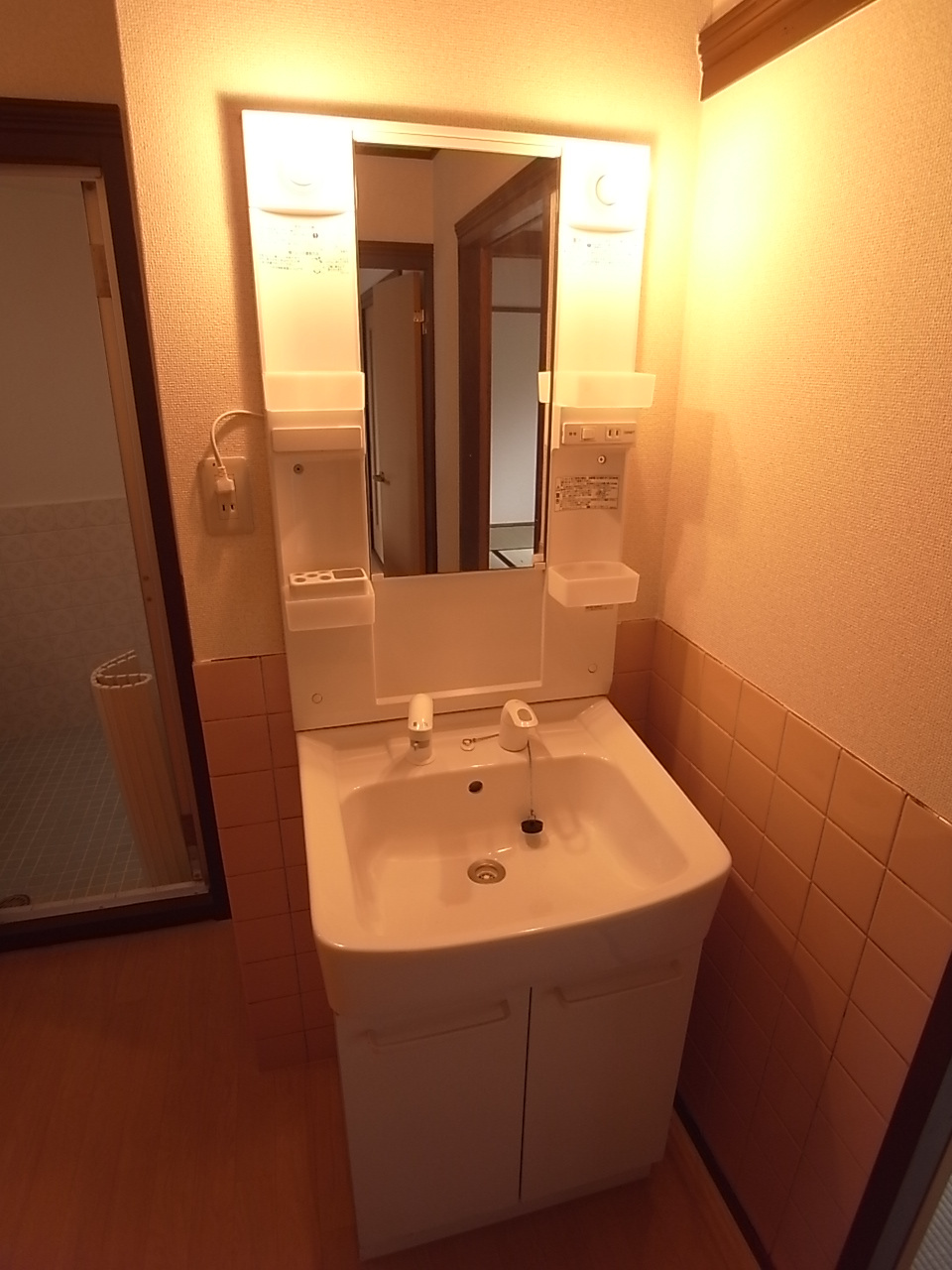 田口マンションの洗面所