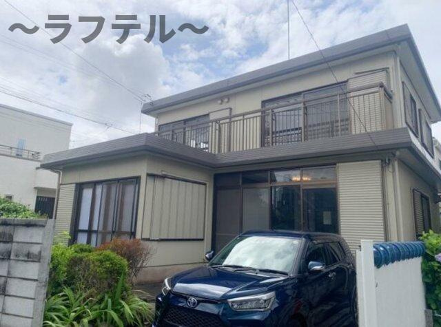 ⼊間市東藤沢⼾建ての外観