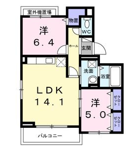 プラシードの間取り