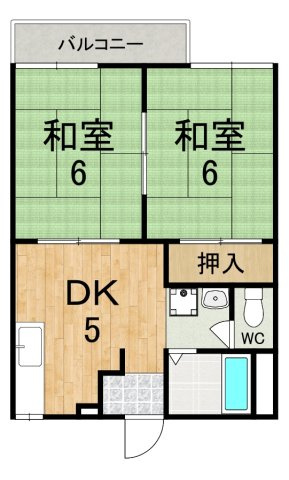 タウニィいかるがの間取り